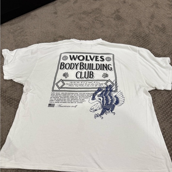 Darc Sport Wolves Bodybuilding Club Graphic Tee - Picture 1 of 2